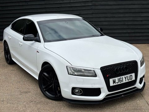 Audi S5 3.0 S5 Sportback MJ61YUD White #5