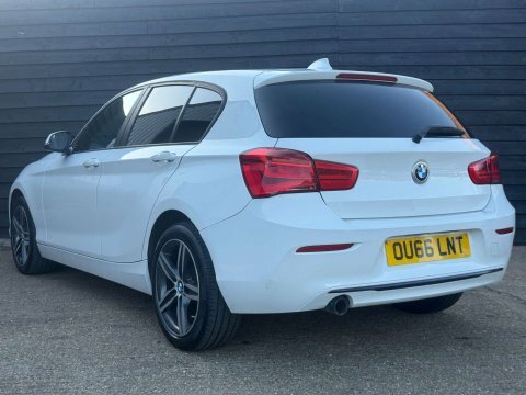 BMW 1 Series 2.0 118D Sport OU66LNT White #3
