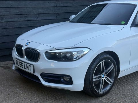 BMW 1 Series 2.0 118D Sport OU66LNT White #5