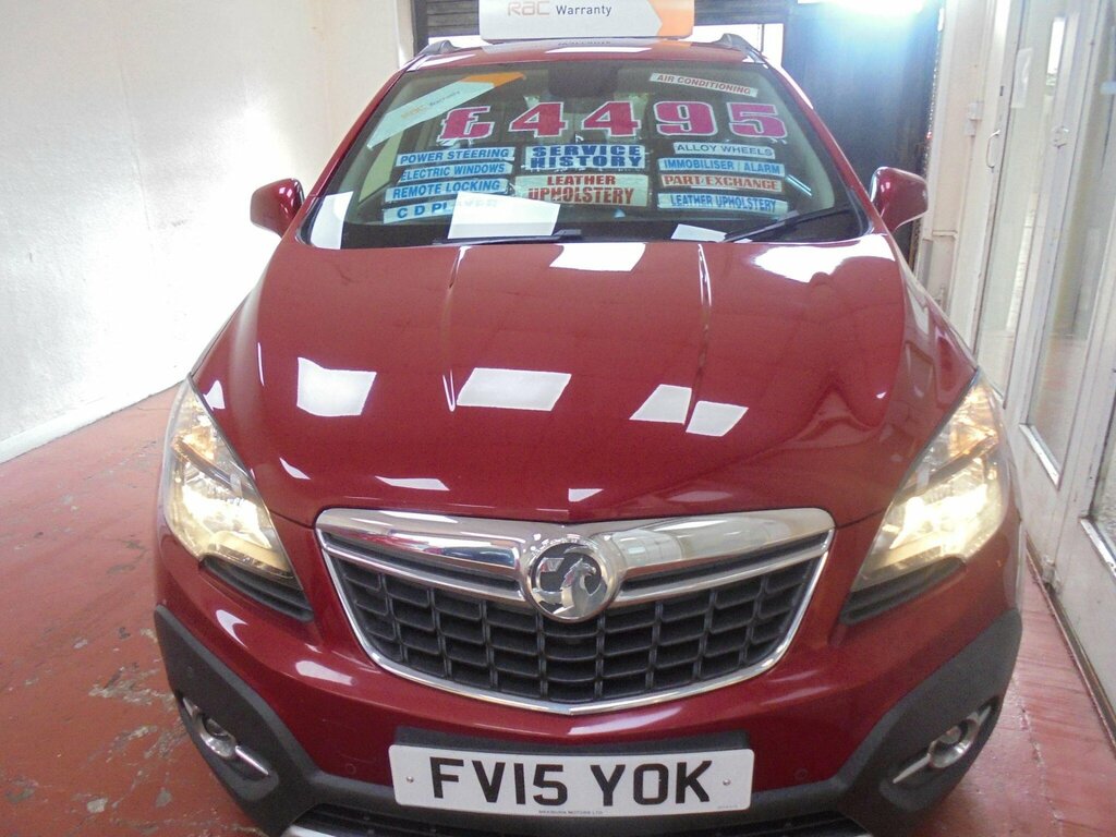 Vauxhall Mokka 1.4I Turbo Se 2Wd Euro 6 Ss Red #3