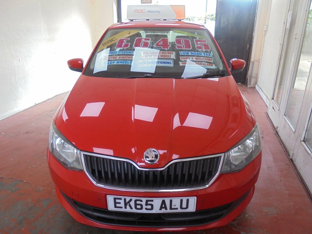 Skoda Fabia 1.0 Se Euro 6 Ss Red #2