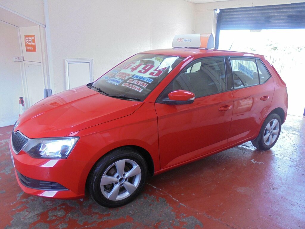Skoda Fabia 1.0 Se Euro 6 Ss Red #3