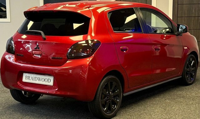 Mitsubishi Mirage Hatchback Red #6