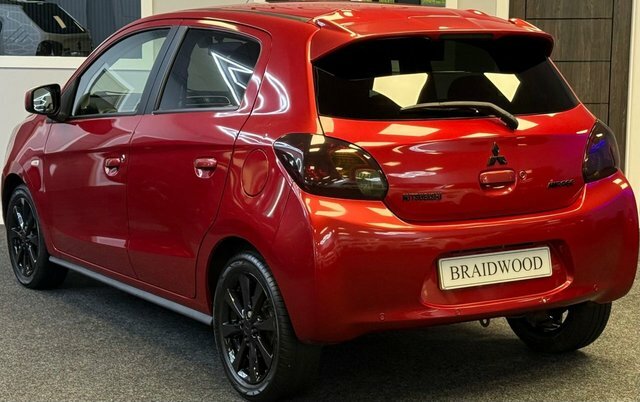 Mitsubishi Mirage Hatchback Red #4
