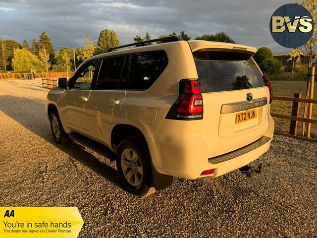 Toyota Land Cruiser Active Suv White #4
