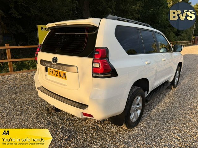 Toyota Land Cruiser Active Suv White #2