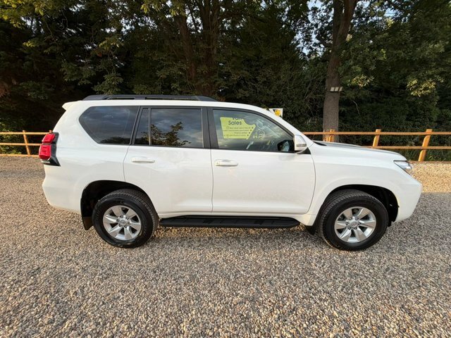 Toyota Land Cruiser Active Suv White #6