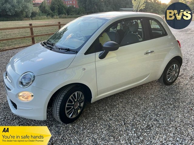 Fiat 500 Pop Hatchback White #2
