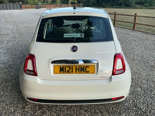 Fiat 500 Pop Hatchback White #6