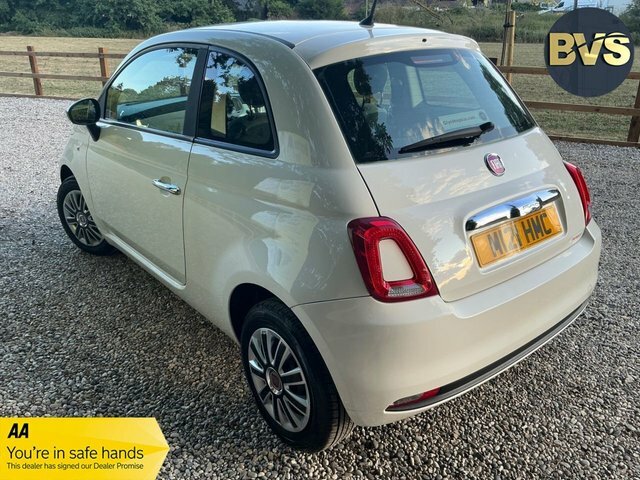 Fiat 500 Pop Hatchback White #3