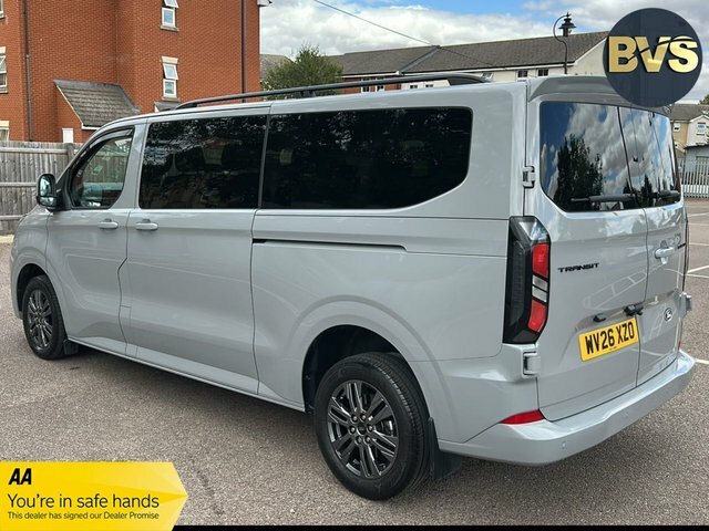 Ford Transit Custom 320 Ecoblue Limited Minibus Grey #2