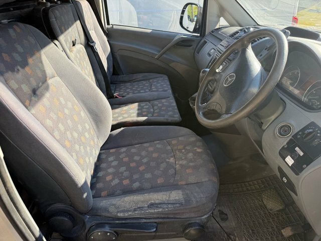 Mercedes-Benz Vito 111 Cdi Long Crew Van Daulliner High Roof Lwb No V White #10