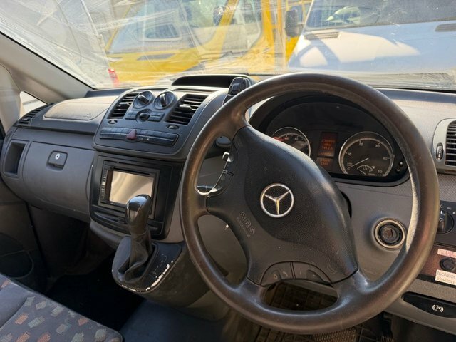 Mercedes-Benz Vito 111 Cdi Long Crew Van Daulliner High Roof Lwb No V White #8