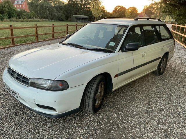 Subaru Legacy Classic Gl Sport Tourer White #3