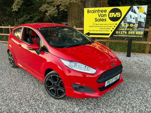 Ford Fiesta 1.0 Ecoboost 125 Titanium Zero Road Tax Red #3