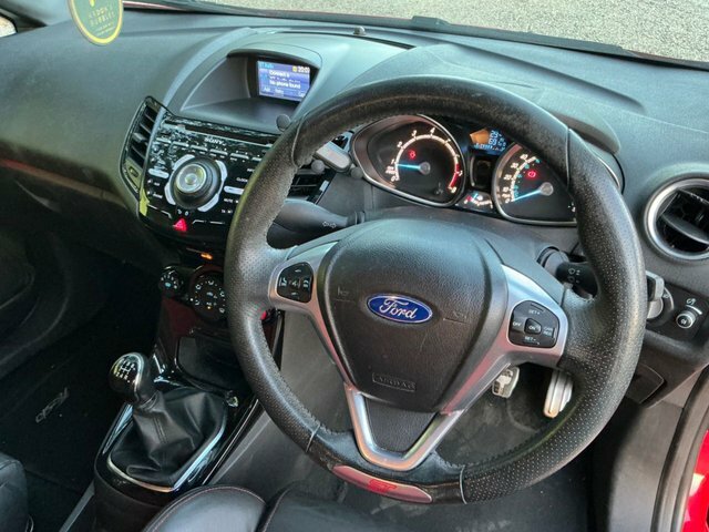 Ford Fiesta 1.0 Ecoboost 125 Titanium Zero Road Tax Red #10