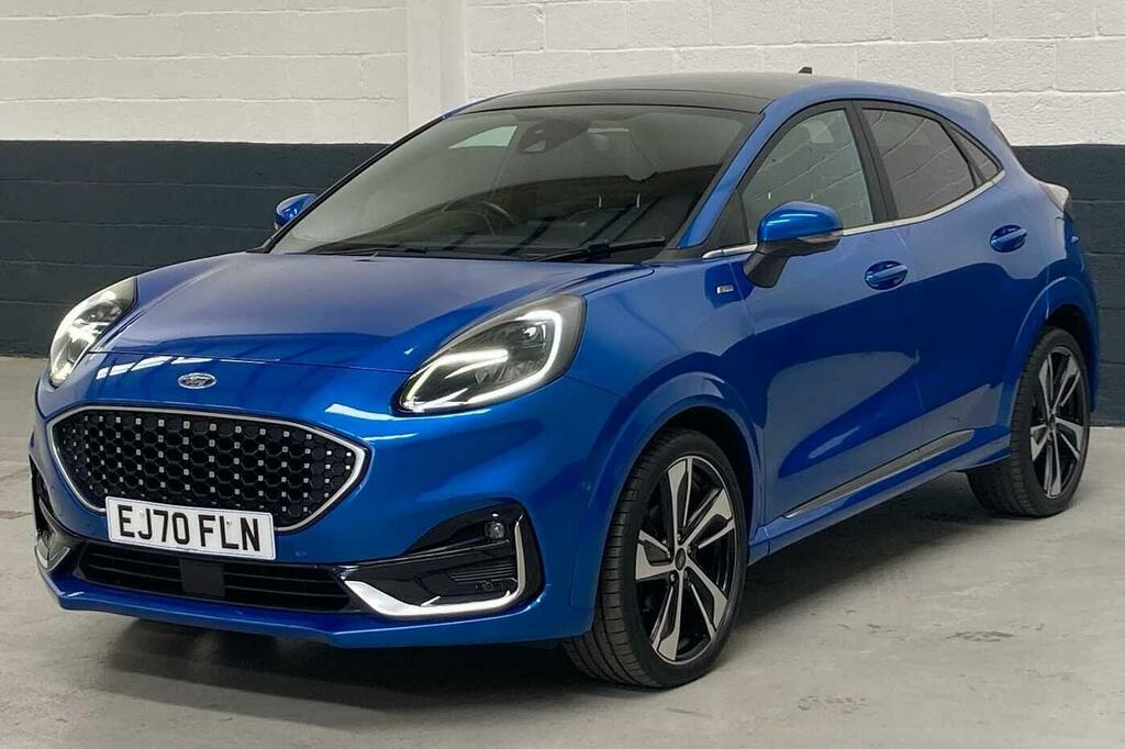 Ford Puma 1.0T Ecoboost St-line Vignale Dct Euro 6 Ss Blue #3