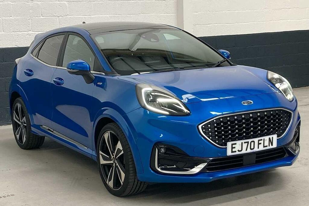 Ford Puma 1.0T Ecoboost St-line Vignale Dct Euro 6 Ss Blue