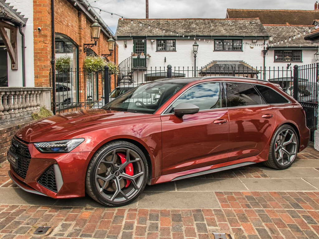 Audi RS6 Automatic Red #4