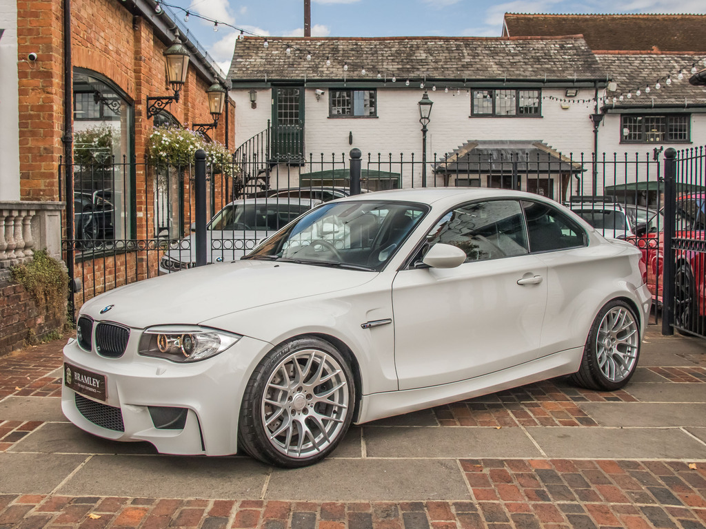BMW 1 Series M White #4
