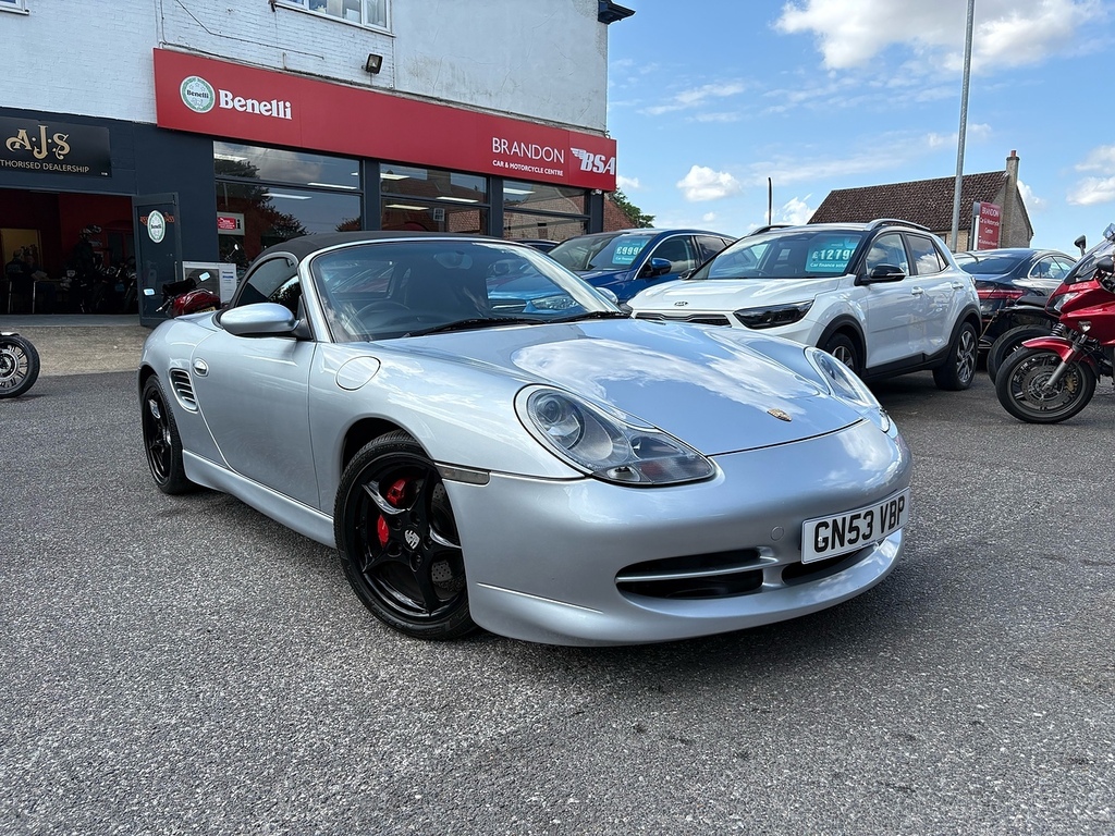 Porsche Boxster 986 S Silver