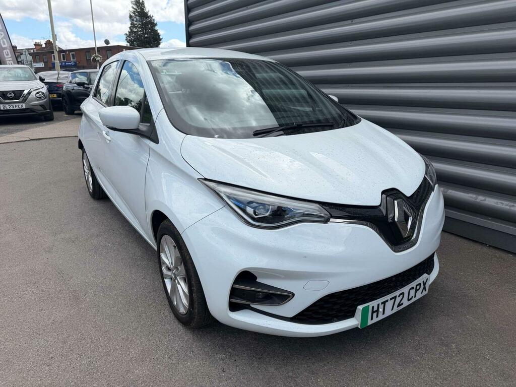 Renault Zoe Se White #4