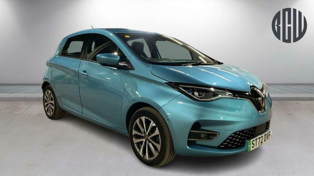 Renault Zoe Gt Line Blue