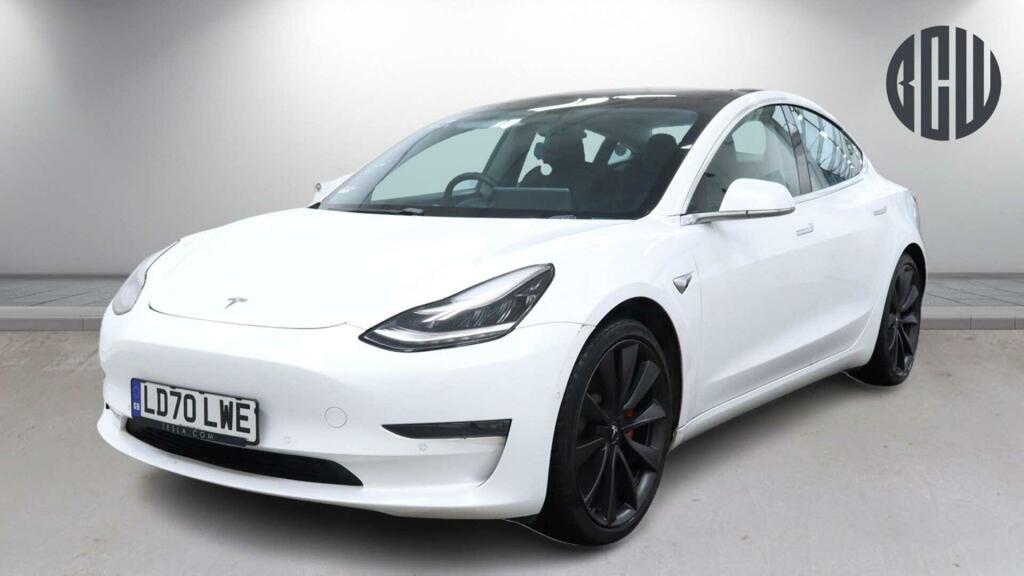 Tesla Model 3 Performance White #2