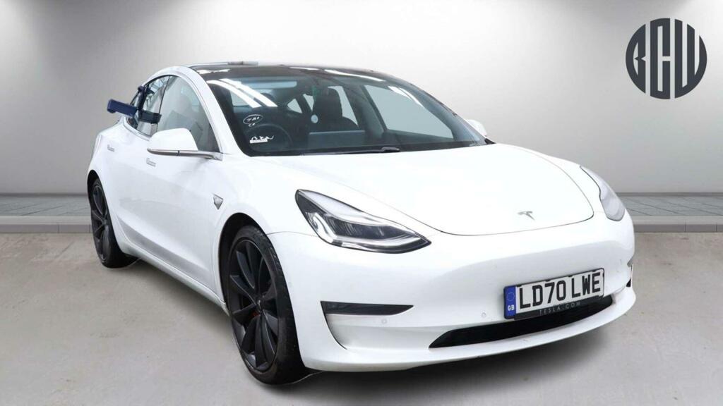 Tesla Model 3 Performance White