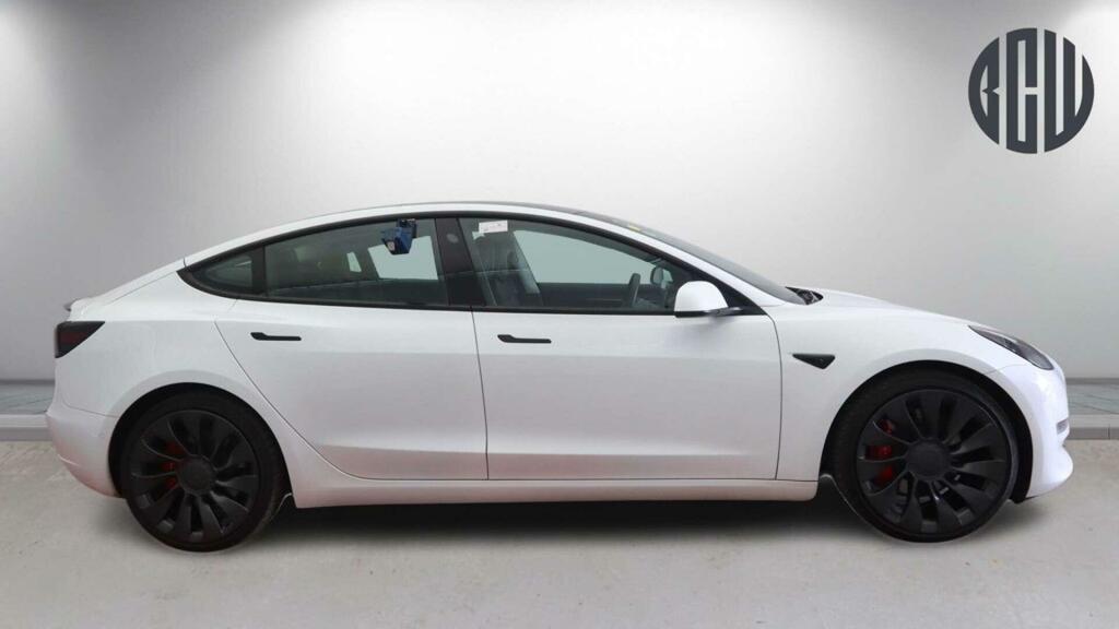 Tesla Model 3 Performance BP21YOJ White #5