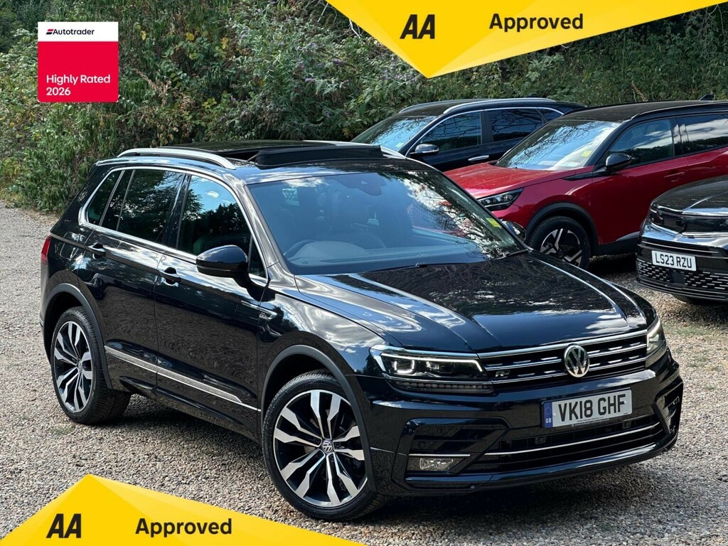 Volkswagen Tiguan 2.0 Bitdi R-line Dsg 4Motion Euro 6 Ss Black