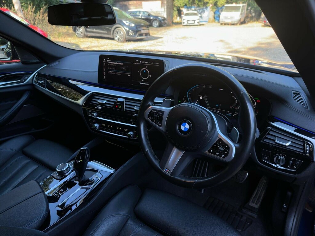 BMW 5 Series 2.0 520I Mht M Sport Saloon Hybrid Step Grey #12