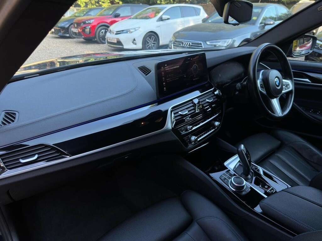 BMW 5 Series 2.0 520I Mht M Sport Saloon Hybrid Step Grey #13