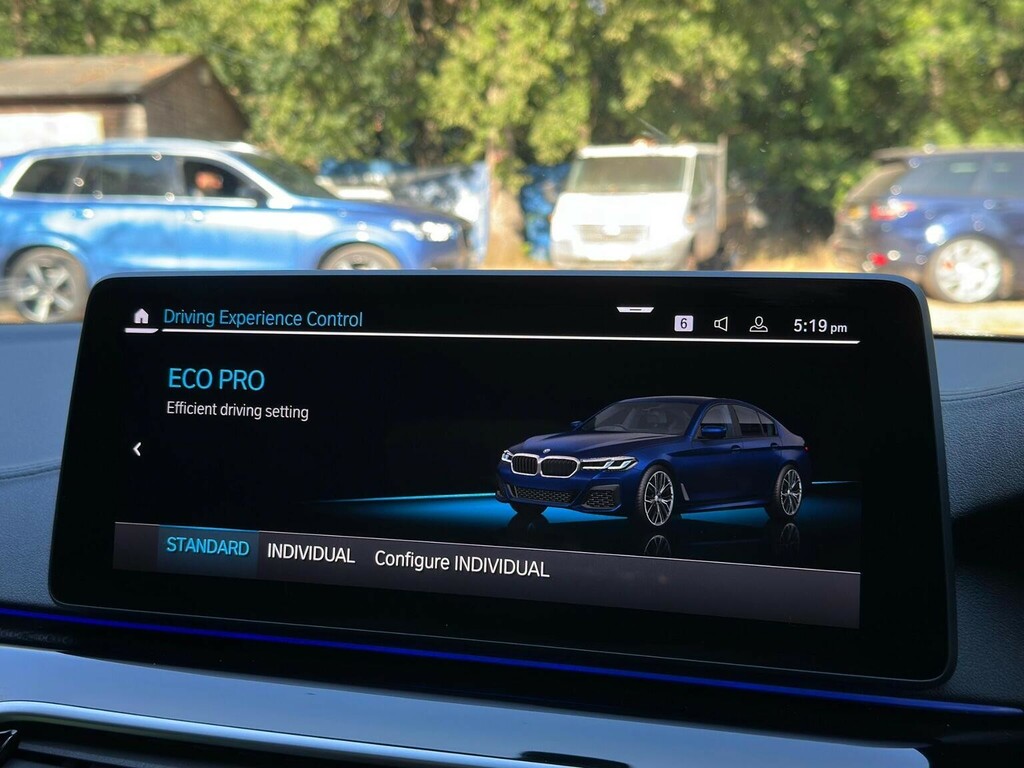 BMW 5 Series 2.0 520I Mht M Sport Saloon Hybrid Step Grey #50