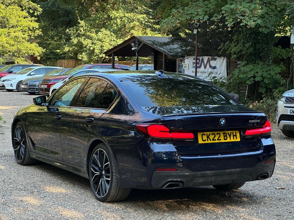 BMW 5 Series 2.0 520I Mht M Sport Saloon Hybrid Step Grey #8