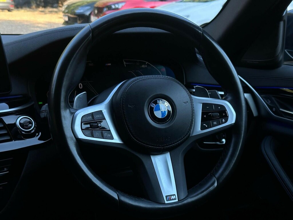 BMW 5 Series 2.0 520I Mht M Sport Saloon Hybrid Step Grey #23