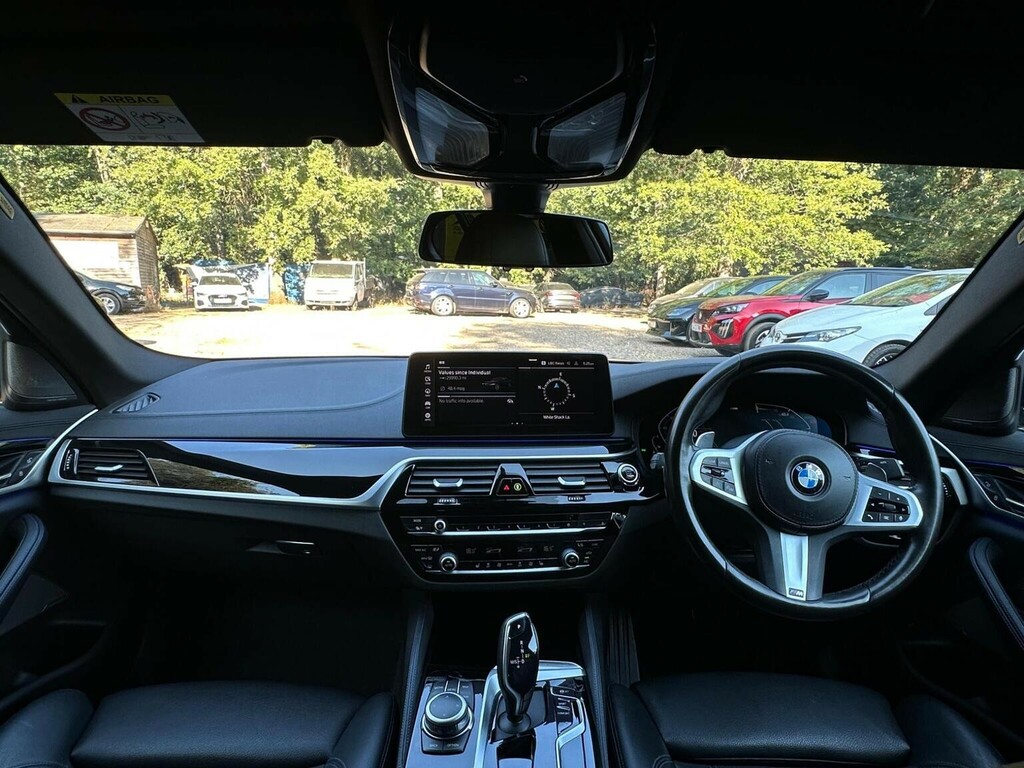 BMW 5 Series 2.0 520I Mht M Sport Saloon Hybrid Step Grey #19