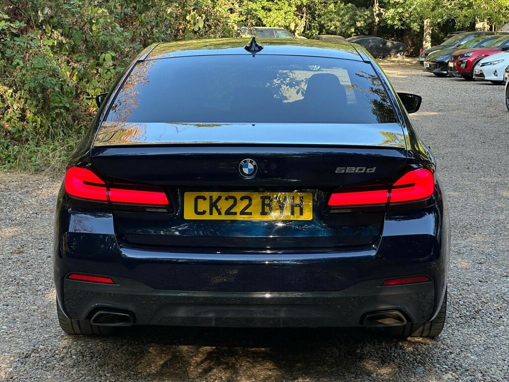 BMW 5 Series 2.0 520I Mht M Sport Saloon Hybrid Step Grey #7