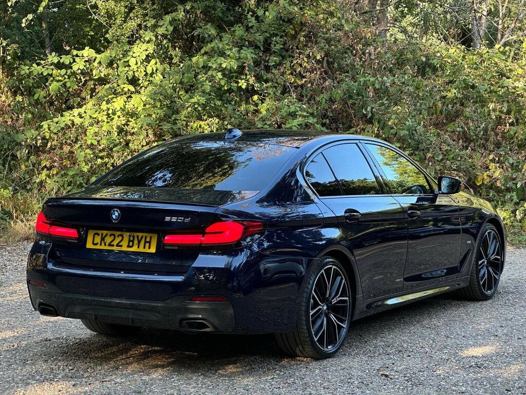 BMW 5 Series 2.0 520D Mht M Sport Steptronic Euro 6 Ss Blue #6