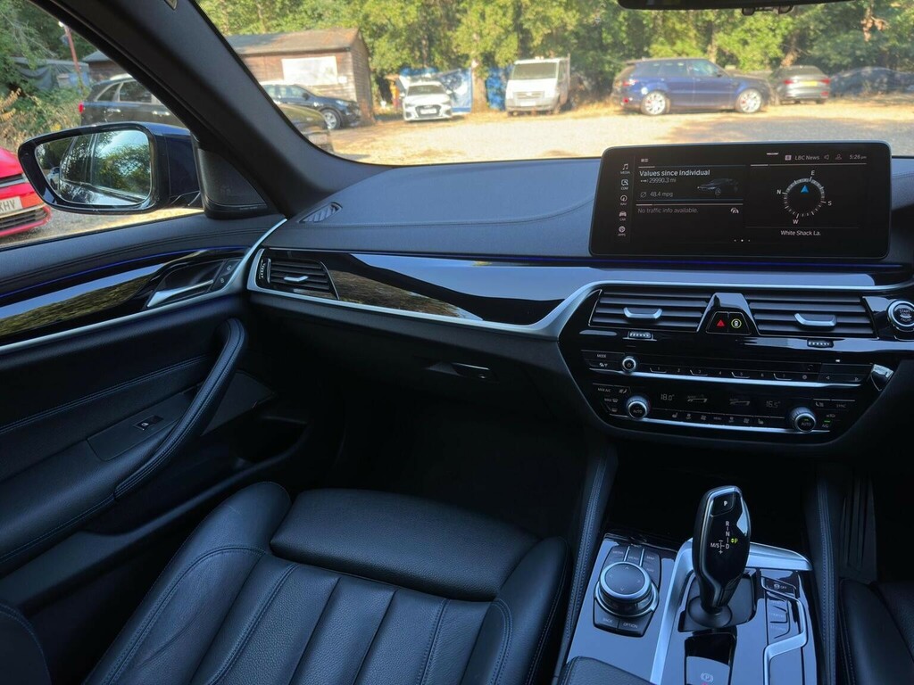 BMW 5 Series 2.0 520I Mht M Sport Saloon Hybrid Step Grey #18