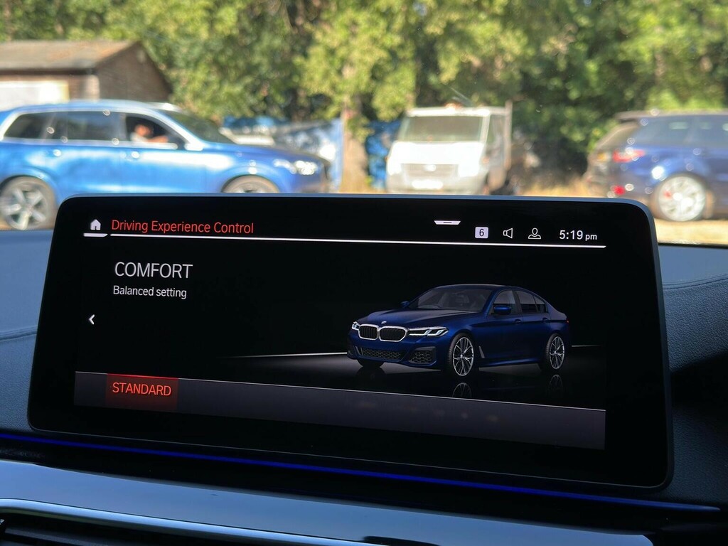 BMW 5 Series 2.0 520I Mht M Sport Saloon Hybrid Step Grey #51
