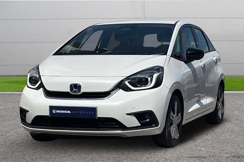 Honda Jazz 1.5 I-mmd Hybrid Ex Ecvt KT72OJL White