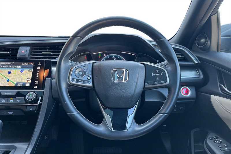 Honda Civic 1.0 Vtec Turbo 126 Ex Cvt Silver #4