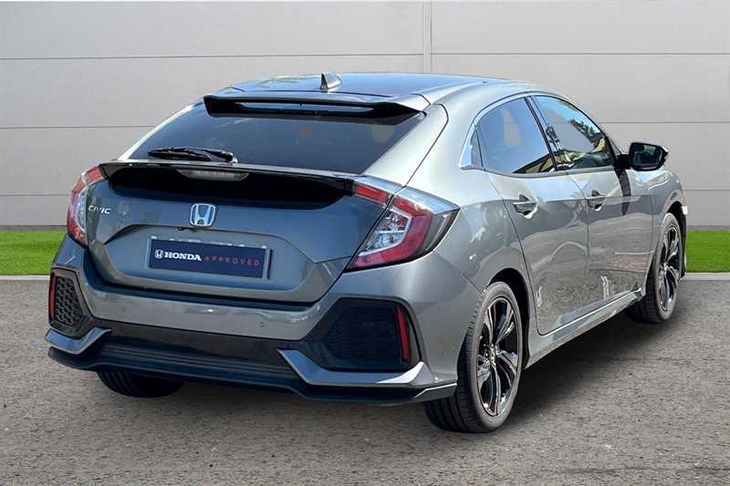 Honda Civic 1.0 Vtec Turbo 126 Ex Cvt Silver #3