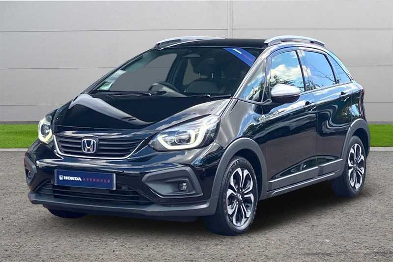 Honda Jazz 1.5 I-mmd Hybrid Crosstar Ex Ecvt Black