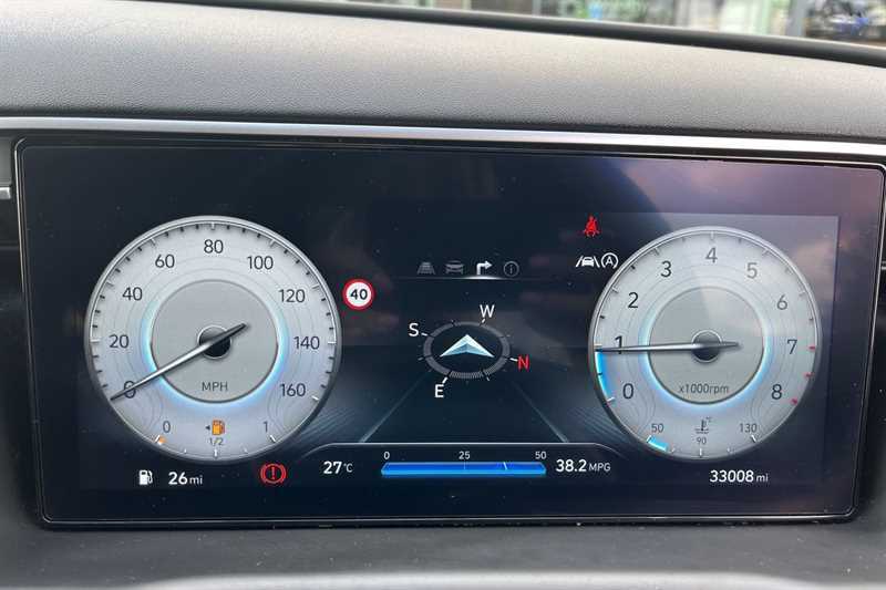 Hyundai Tucson 1.6 Tgdi Premium 2Wd NJ23OHY Red #2