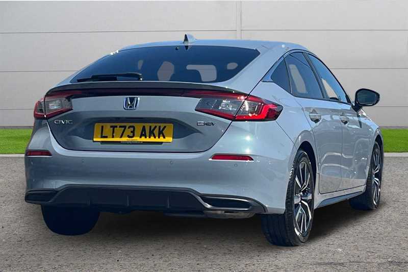 Honda Civic 2.0 Ehev Elegance Cvt Grey #3