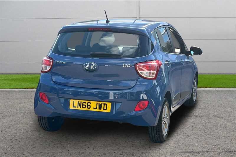 Hyundai I10 1.2 Premium LN66JWD Blue #3