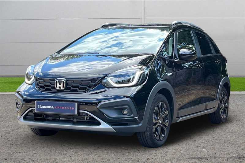 Honda Jazz 1.5 I-mmd Hybrid Crosstar Advance Ecvt Black