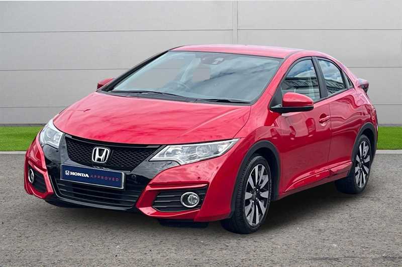 Honda Civic 1.8 I-vtec Se Plus Nav Red